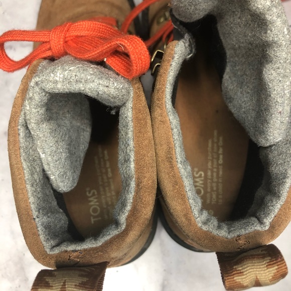 Toms men’s hiking boot lace up southwestern 9W lug - Picture 8 of 10